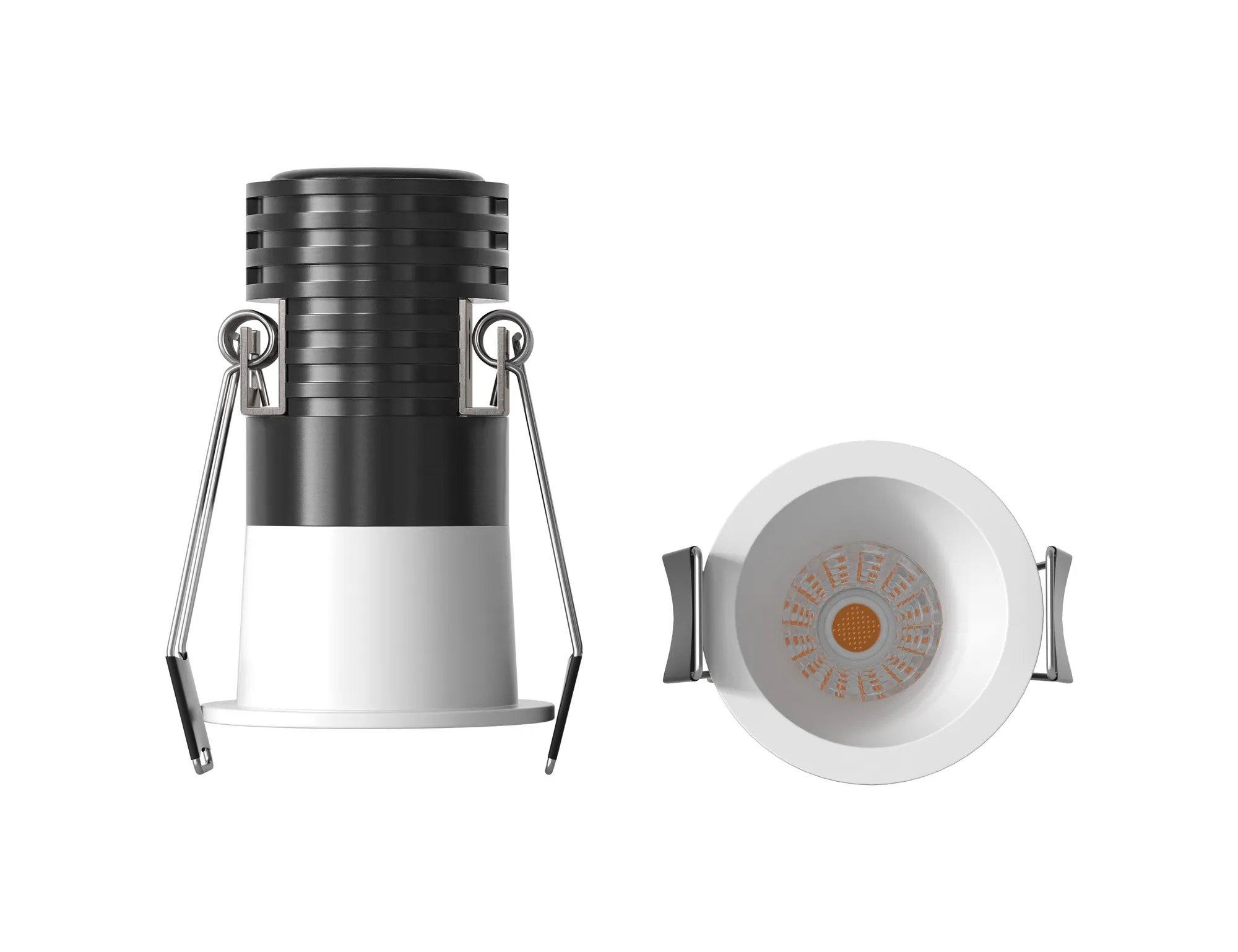 Cane Recessed Ceiling Luminaires Mantra Fusion Round Recess Ceiling